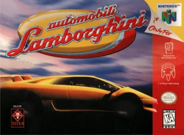 Automobili Lamborghini (USA) box cover front